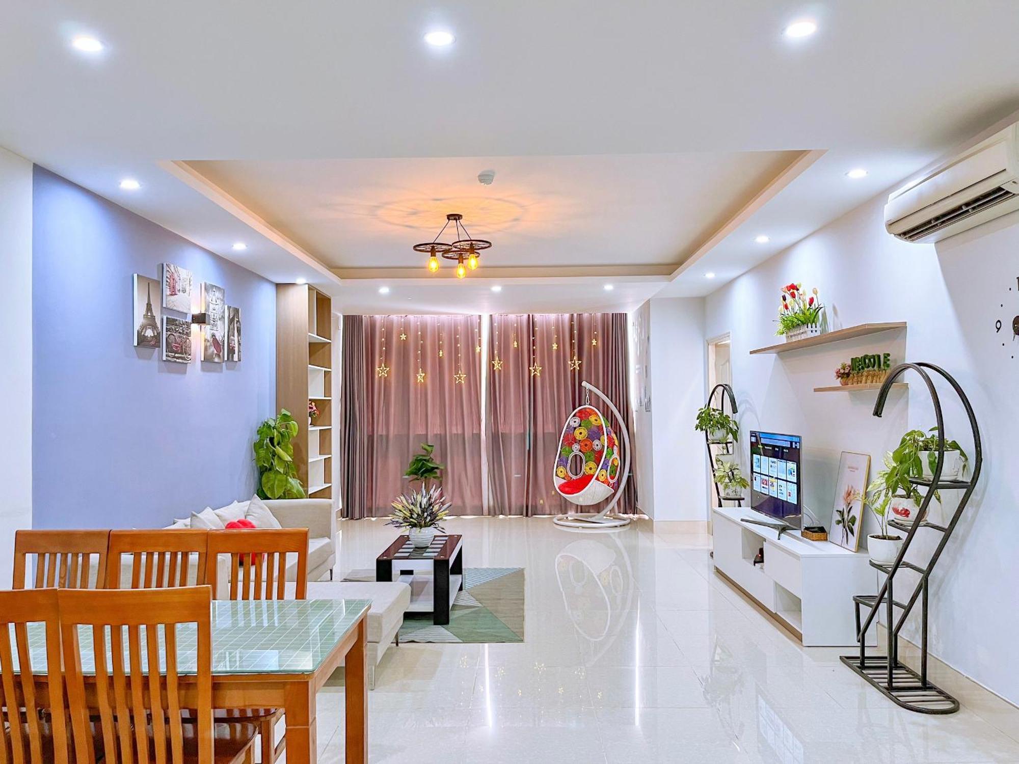 Can Ho Oasky,3 Phong View Dep Nhin Ra Bien,Nui Va Ho Bau Sen Vung Tau Exterior photo